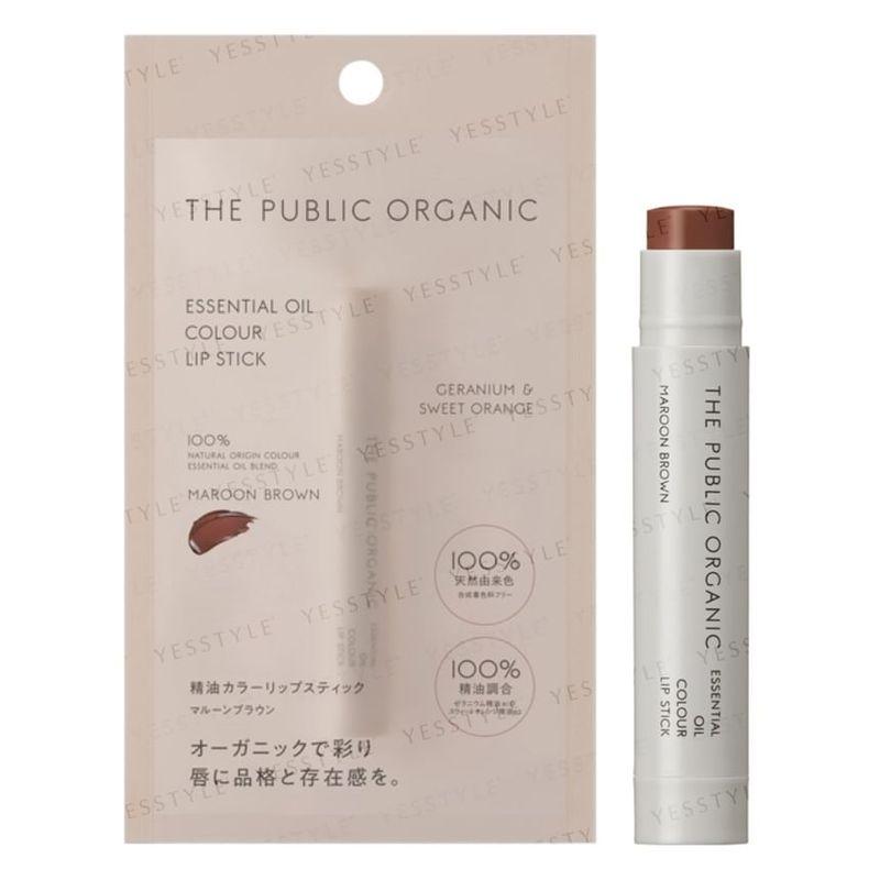 THE PUBLIC ORGANIC - Ätherisches Öl Farbe Lippenstift