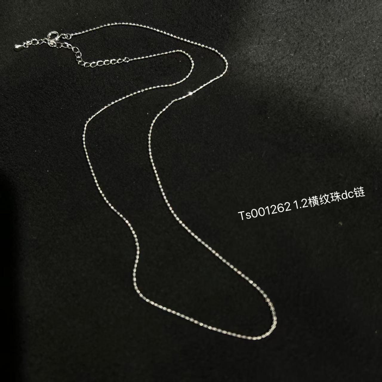 White Gold Plated Copper Fashion Necklace - High-End, Versatile, Simple, Light Luxury Design
