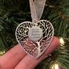 Christmas Tree Alloy Hanging Decoration Girl Love Heart Snowman Reindeer Shape Hanging Ornament Friends Family Neighbors Holiday Gift