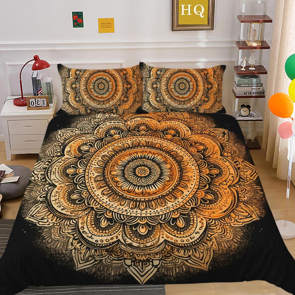 Mode-Design Gedruckt Bettwäsche Abdeckung Cool Home Bettwäsche Doppel Größe Hohe Qualität Kissenbezug Mann Heimtextilien