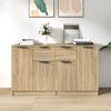 Sideboards 2 pcs Sonoma Oak 60 x 30 x 70 cm engineered wood