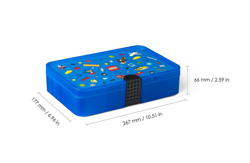 Room Copenhagen LEGO Sorting Box Iconic Bright Blue