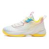 Anta Light Cavalry 7 Shock Absorbing Non-Slip Wear-Resistant Low-Top Basketball Shoes Men Sneakers White Yellow Blue 112221606-4