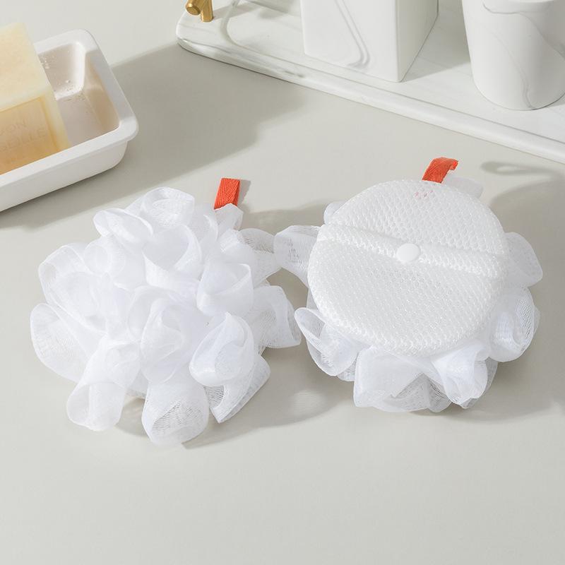 Scented Soap & Bath Ball Duo: Thick, Super Soft Foaming Mesh Bag with Soap Holder
