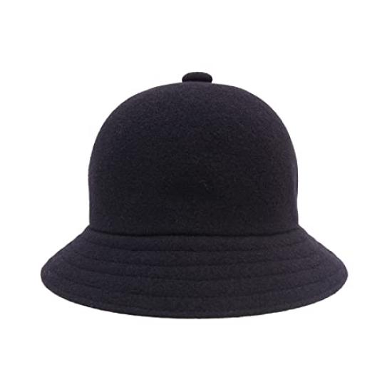 [Kangol] WOOL CASUAL HAT K3451 Various colors (MENS(XL), BLACK)
