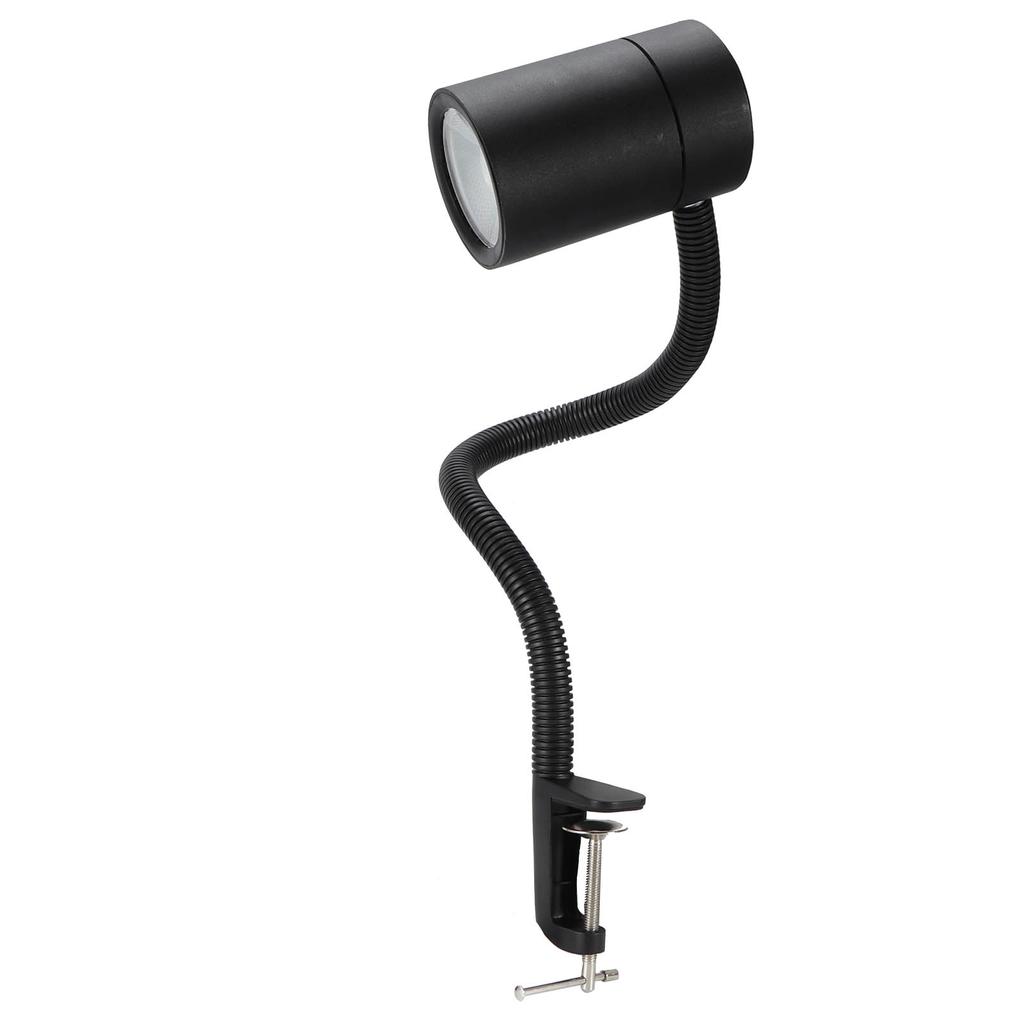 Luz de Trabajo para Máquina Impermeable de 18W con 18 Chips LED Ajustable con Abrazadera Fija