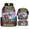 Plants Vs. Zombies Plants Vs. Zombies School Bags Children's Men's and Women's Backpacks