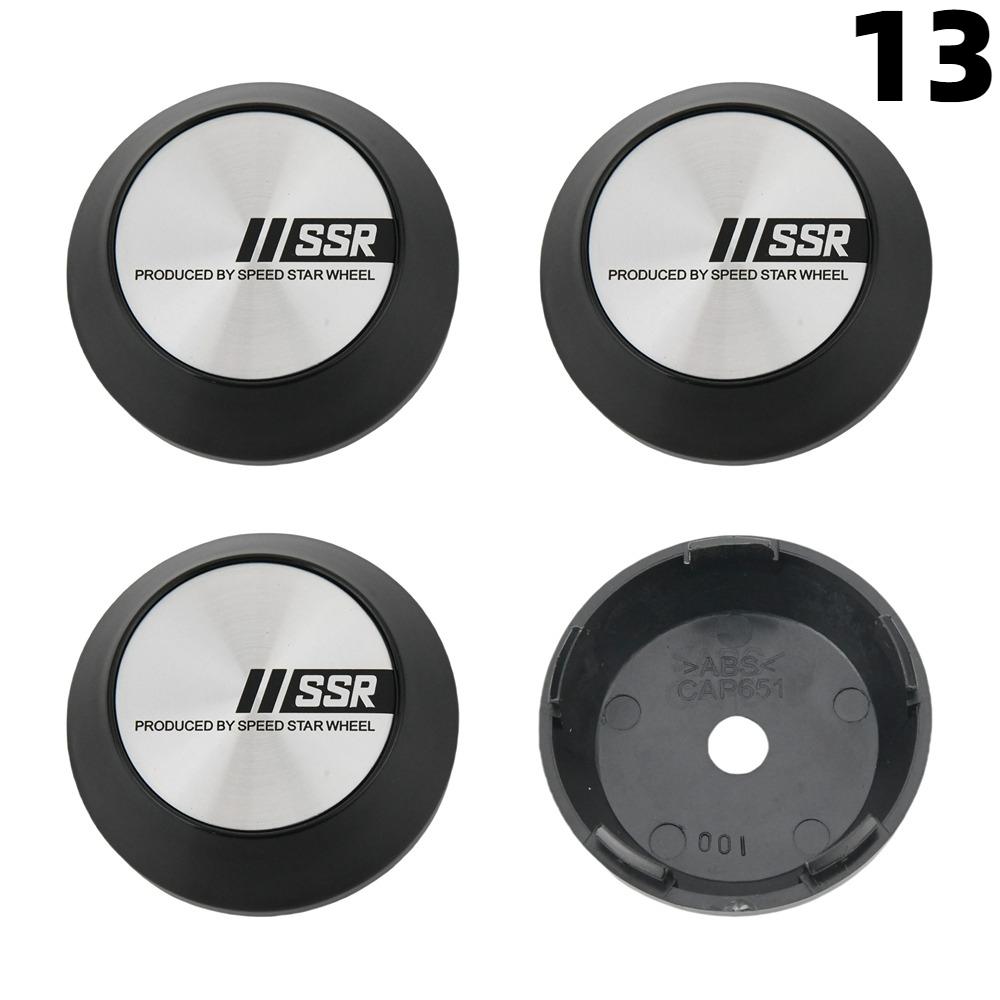 1Set/4PCS 65MM & 68MM Cap For Rims SSR XXR Emblem Wheel Center Cap Sport Car Logo Wheel Cover Hub Caps