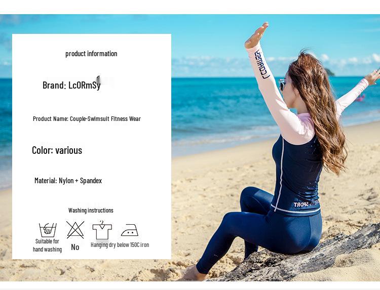 Women's Slimming Quick-Dry Surfing & Diving Sunsuit with Jellyfish Print, Korean Style