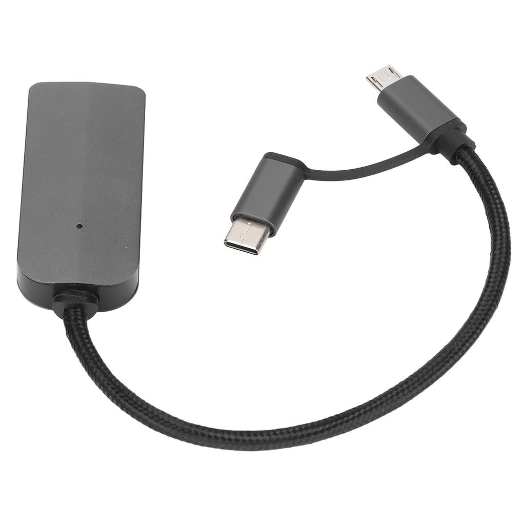 1080P Full HD 2 In 1 Phone Cable Adapter Smart Chip Design Durable Phone Converter