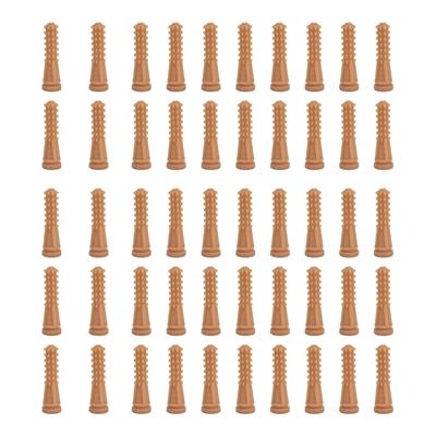 50PCS Federzupffinger Geflügel Haarentfernung Gummistab Ersatz für automatische Zupfer