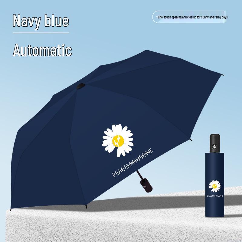 Umkehrbarer UV-Sonnenschirm: Anti-Ultraviolett Unisex Schwarzer Regenschirm mit individuellem Logo