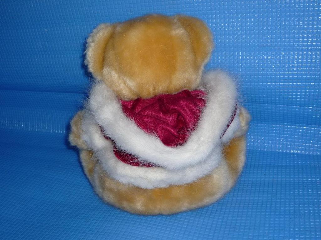 [USED] Chad Valley Winter Woolies Christmas Teddy Bear In Excellent Condition