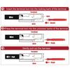 High Accuracy Aircraft Plugs Pin Extractor Kit Terminals Removal Tool Set Cfor Motorcycle & Auto Electrical Maintenance