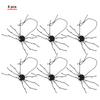 6pcs Simulation Long Legs Spider Cat Toys Replacement Head Of Cat Teaser Stick Fun Pet Toy