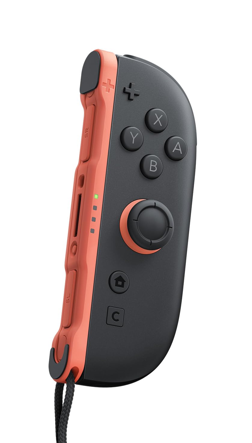 

[Nintendo Official Product] Joy-Con 2 (R) Light Red [Amazon.co.jp Exclusive Bonus] Nintendo Switch 2 Logo Design Sticker Included