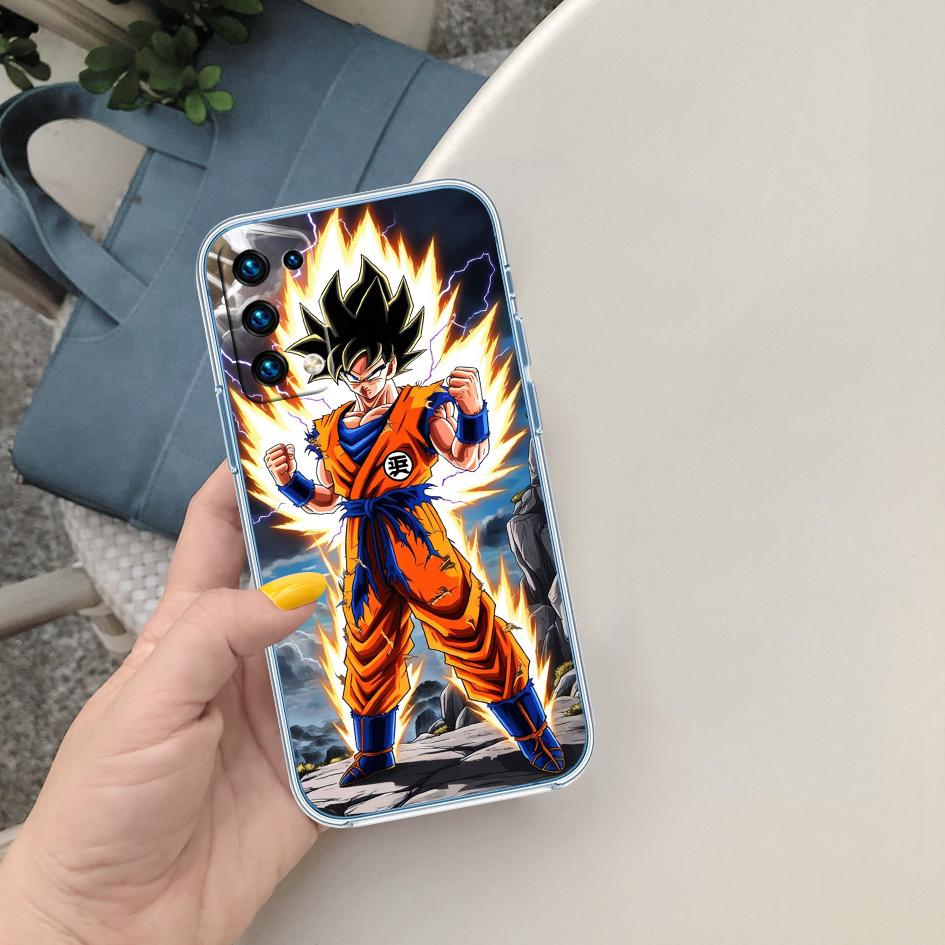 

PP26 Dragon Ball Soft Shell Transparent Phone Case for Motorola Moto G7 G8 G9 G84 G85 G73 G24 G15 Z2 Play Power Plus Motorola Moto G9 (India)