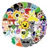 55 Piece Incredibox Sprunki Cute Style Waterproof Stickers For Creative Decoration