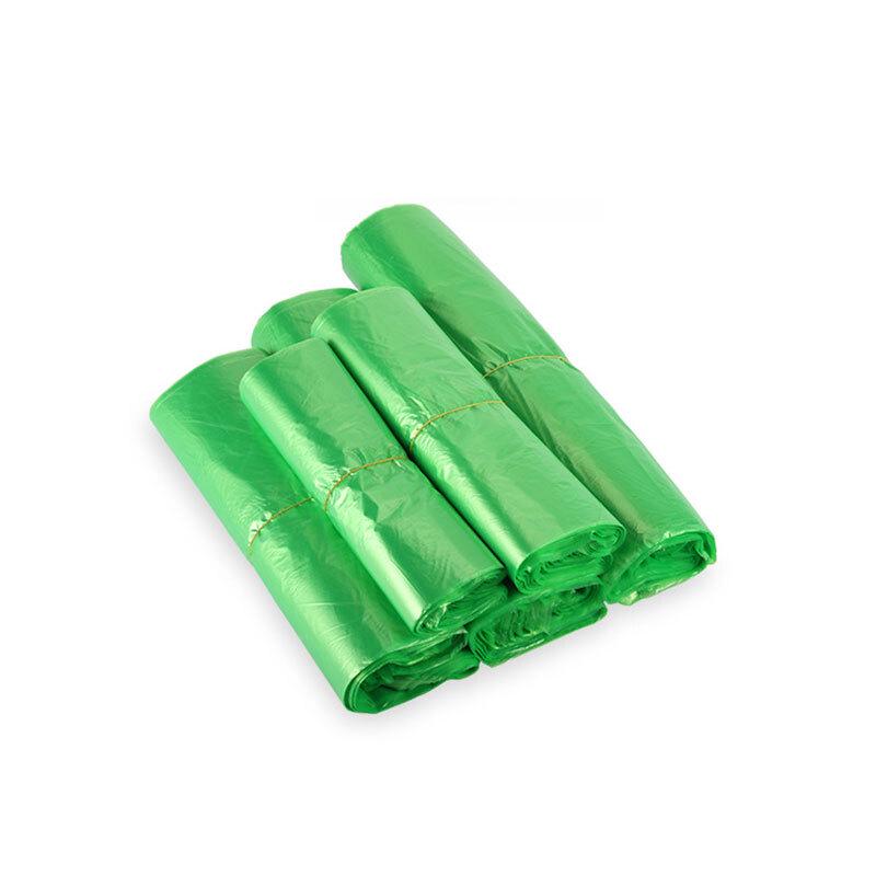 UBAG Green Plastic Vest Handle Bags зелёный