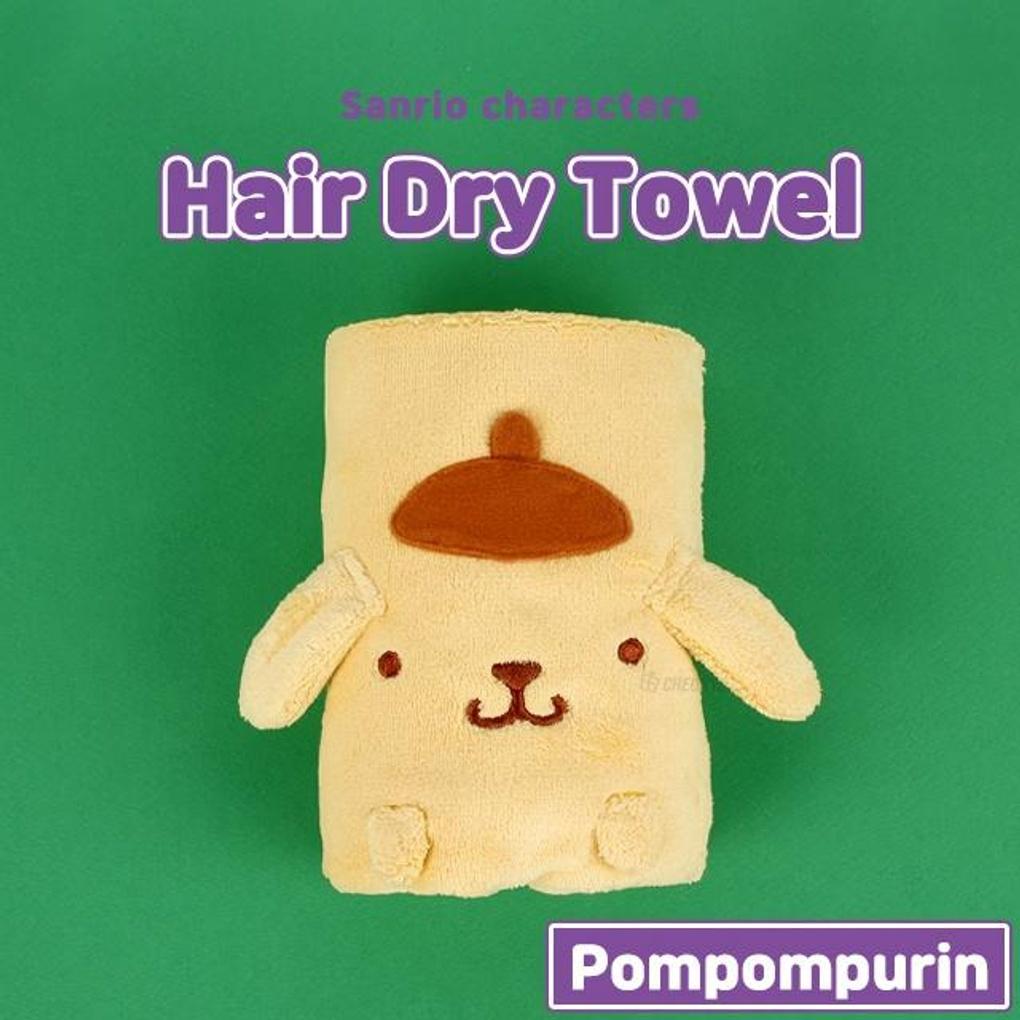 

Pompompurin Hair Dry Towel Character single