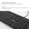Deli 2168 Wired Office Keyboard with Magnetic Stand