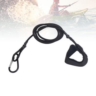 Paddle Leash Elastic Nylon Metal Anti Loss Paddle Safety Lanyard for Fishing Rod Fishing Net