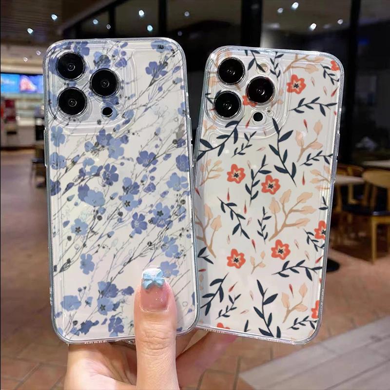 Case For Realme C75 C51 C53 C55 C65 C63 C67 C35 C21Y C25Y C15 C20 C30 C33 C11 C12 8 9 Plus 5 6 7 11 12 Pro cover Flower Soft