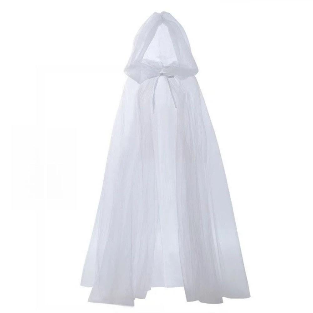 Märchen Hexe Zauberer Kapuzenmantel 150cm/59in Cosplay Kostüm Umhang Rotkäppchen Weihnachten
