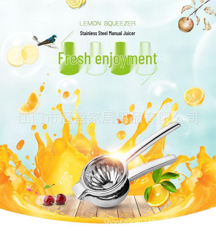 Stainless Steel Manual Juicer for Lemons & Oranges (Large/Small)