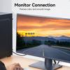 VENTION HFKBI 3m 4K/60Hz DP DisplayPort Male to HDMI Male Cotton Mesh Braided Cable
