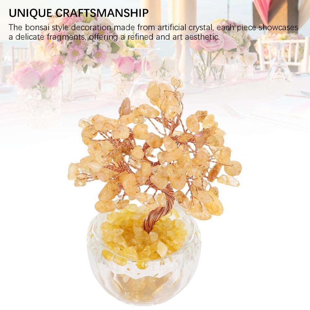 Home Decor Lucky Tree Bonsai Type Money Tree Decoration Decoration Bonsai Money Tree  Home