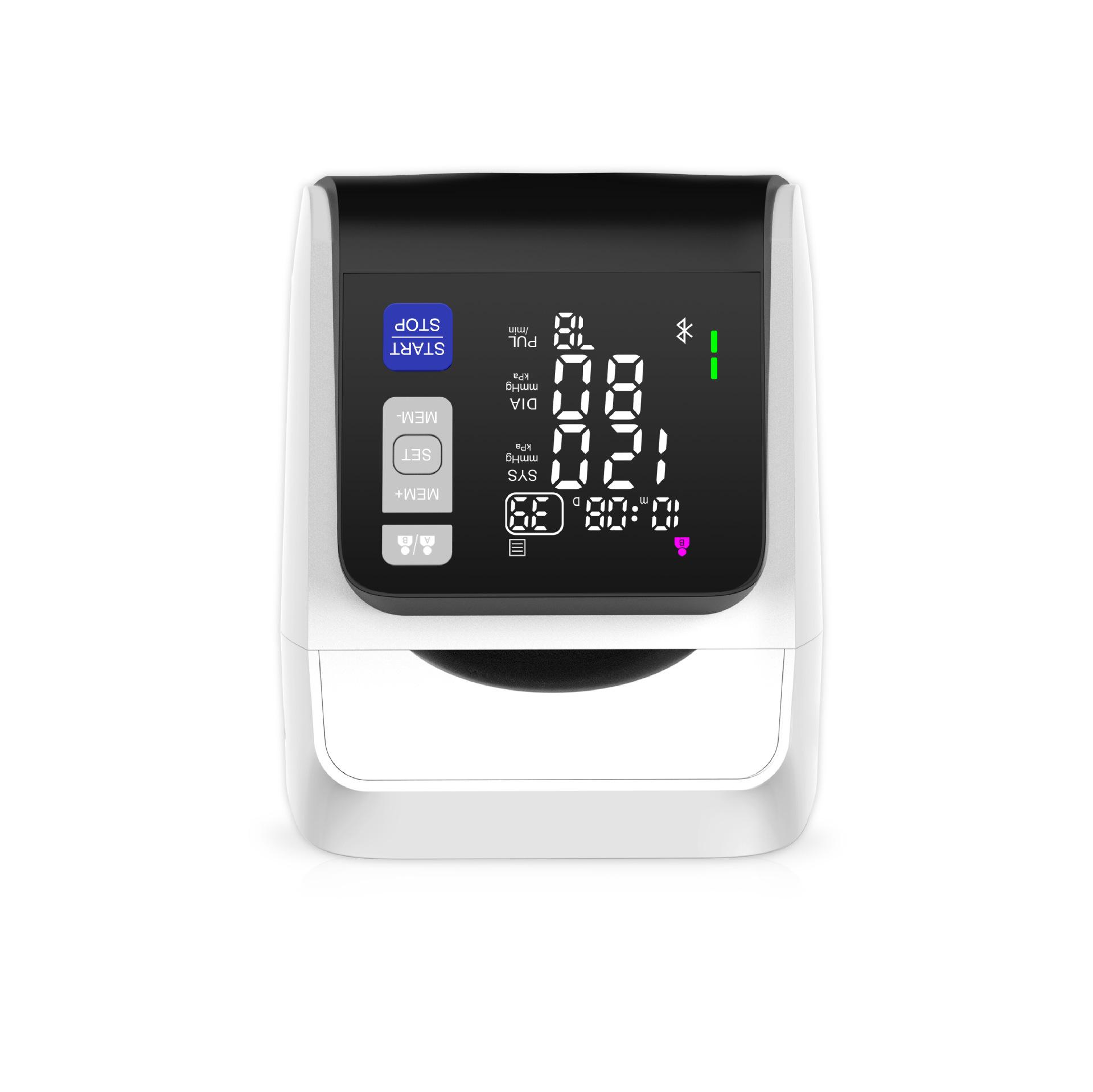 Talking Bp Machine Electronic Digital Usb Upper Wrist Automatic a Blood Pressure Monitor Watch Plastic