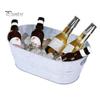 Metal Ice Bucket Large Drink Bucket for Parties Sturdy Beverage Tub for Barbecue Enthusiasts Solid Metal Bucket for Outdoor Camping And Events