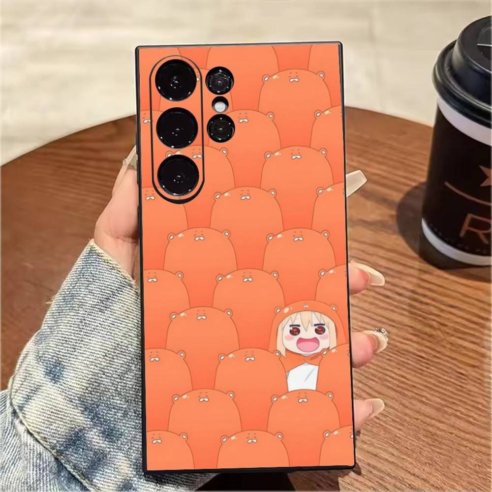 UMR Anime U-Umaru-Chan-S Phone Case For Samsung S25,S24,S21,S22,S23,S20,Ultra,S26,Plus,Fe,Note,5G Black Cover