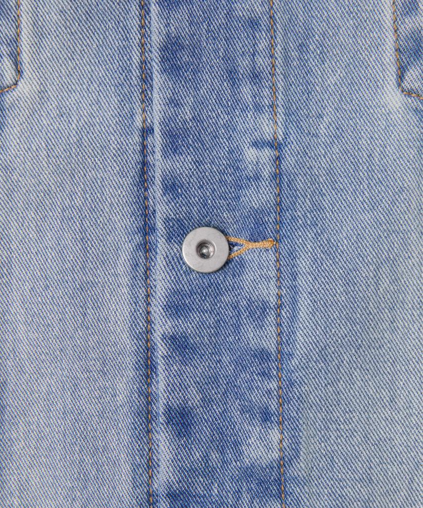 Musinsa Standard Extra Oversized Denim Trucker Jacket [Light Indigo]