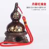Color Copper Double Coin Gourd Home Decor Fortune Ornament Living Room Office Craft Plaything Decoration