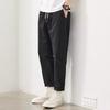 Casual Pants Spring and Autumn Thin Pants Men's Ins Guochao Overalls Simple and Loose 9-point Tide Brand Straight Nine-point Pants