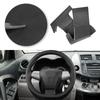 Hand Braid Car Styling Steering Wheel Leather Cover Trim For Toyota Corolla RAV4 Auris Vanguard Voxy 2010 2011 2012 2013