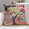 Action Anime The Magnificent Kotobuki Cushion Cover Soft & Easy-Wash Pillow Case – Versatile For Couch, Bed, Travel And Office