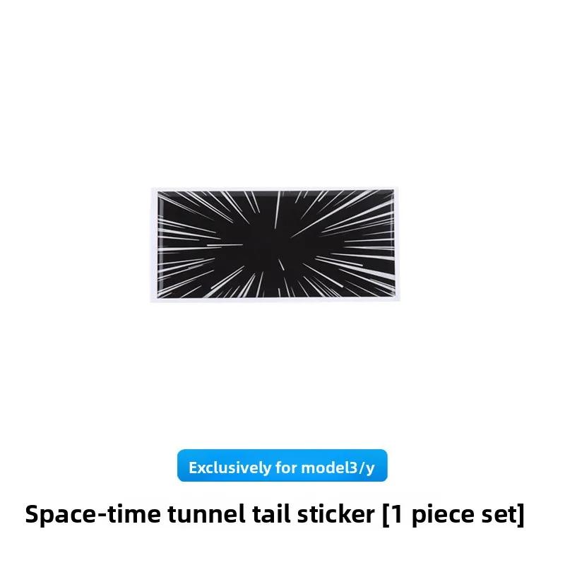 

Car Sticker For Tesla Model 3 Y Juniper Highland Tail Label Plaid Time Modification Rear Door Label Stickers Accessories Tools C No Logo