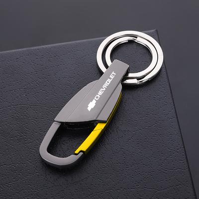 Zinc Alloy Key Ring Car Keychain Customize Logo For Cruze Malibu Colorado Suburban Equinox Blazer Trax Camaro Spark