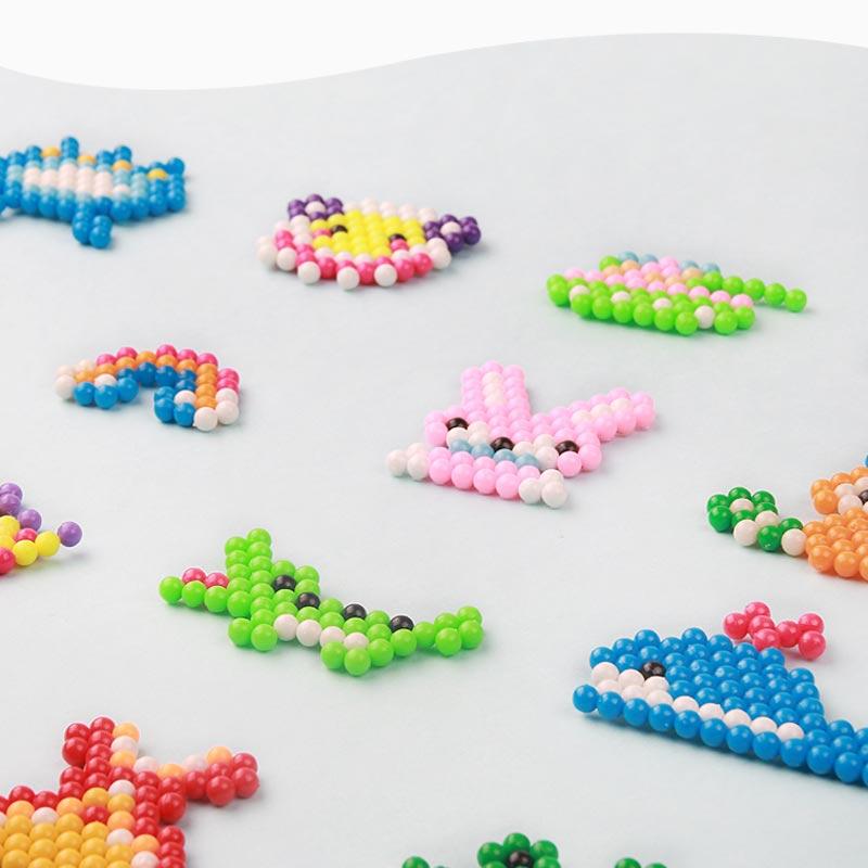 Non-Toxic 24Color/Set Water Magic Sticky Beads Set Puzzle Toys For Kids Children'S Toy Education Brain Children