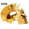 Decorative Cat Mask for Photos Roman Centurion Helmet, 3D Printed Warrior Mask, Unique Gifts Lovers Funny Cosplay Pet Party Costume Accessories