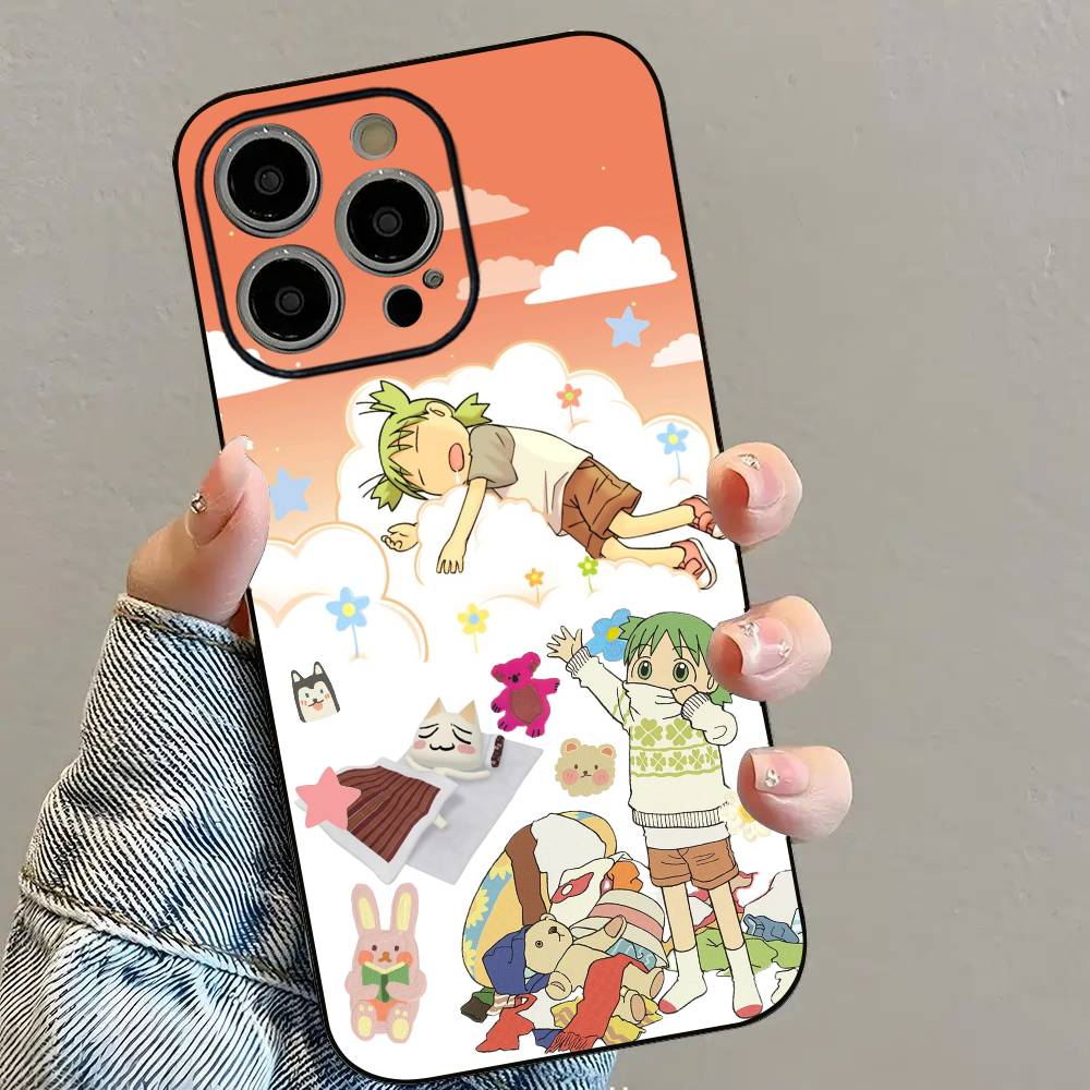 Yotsuba Koiwai ANIME Phone Case For iPhone 16 15 14 13 12 11 PRO MAX PLUS Mini TPU Soft to Skin-friendly case