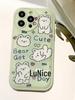 Cartoon Mobile Phone Case for Mate60Pro, iPhone 15Pro & Apple 13; Air Cushion Design, Compatible with Vivo.