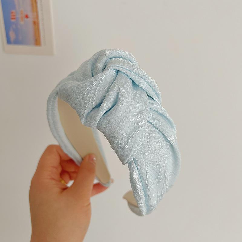 Bohemian Ethnic Flower Big Knot Hairband Headband Adult Hair Accessories Hair Jewley