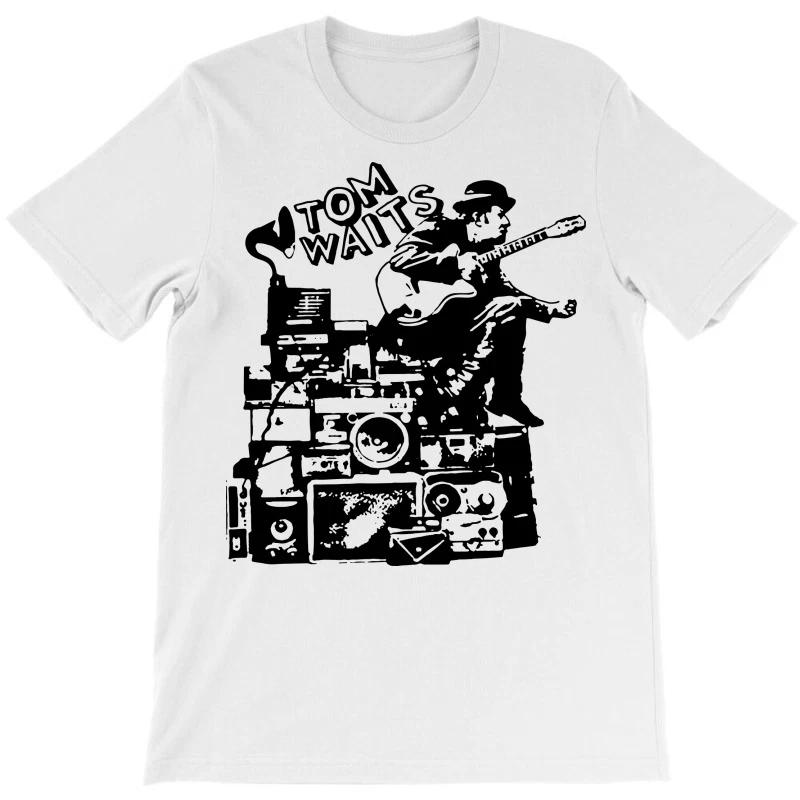 Tom Waits Singer T-Shirt Unisex For Men Women Size S-4XL M012 L
