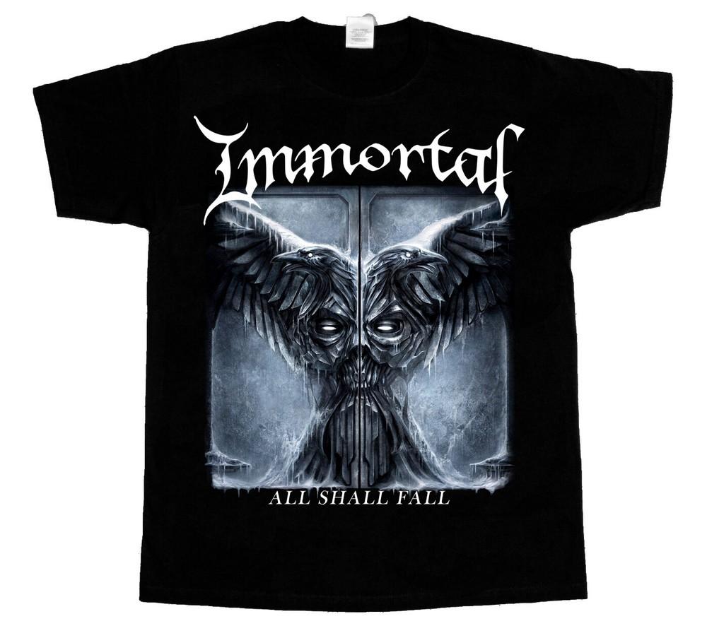IMMORTAL ALL SHALL FALL NEW BLACK TSHIRT Unisex T-Shirt XXXXL