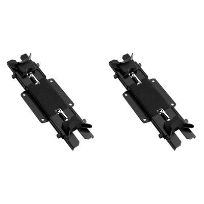 Speaker Mount Metal Wall Mount Bracket Stand for JBL Charge 5/Flip 6 (Black)