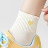 Women's Breathable Cotton Odor-Resistant Short Socks - Spring & Summer Heart Embroidery